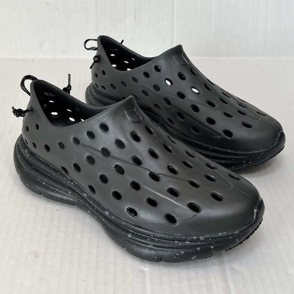Kane Revive Recovery Shoes Charcoal/Black Speckle Size W11 M9 Lightweight Comfor